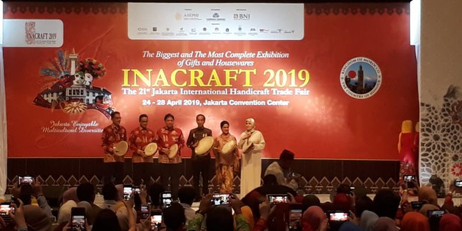 Inacraft 2019 , KPw BI Bengkulu Pamerkan Batik Besurek