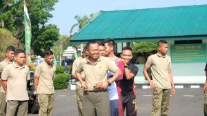 Jalin Sinergitas TNI/POLRI, Polda Bengkulu Gelar Olahraga Bersama