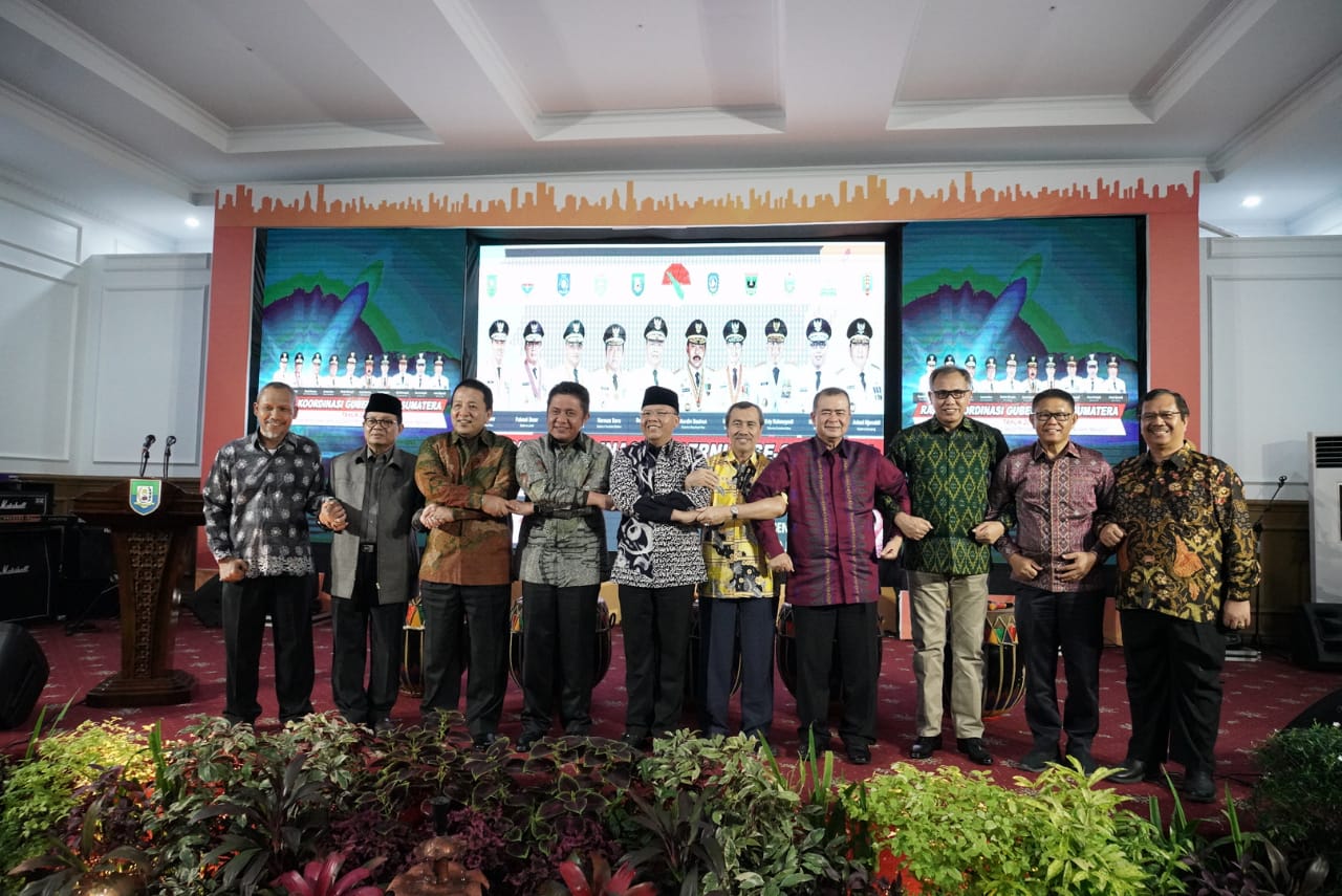 Rakor Gubernur Se-Sumatera 2019, Rohidin Rekomendasikan Perkuat Komoditas & Konektivitas