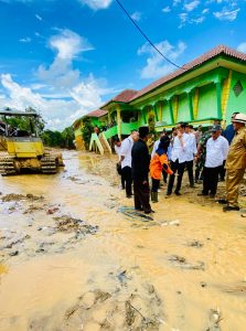 Presiden Tinjau Lokasi Banjir Bandang di Lebak