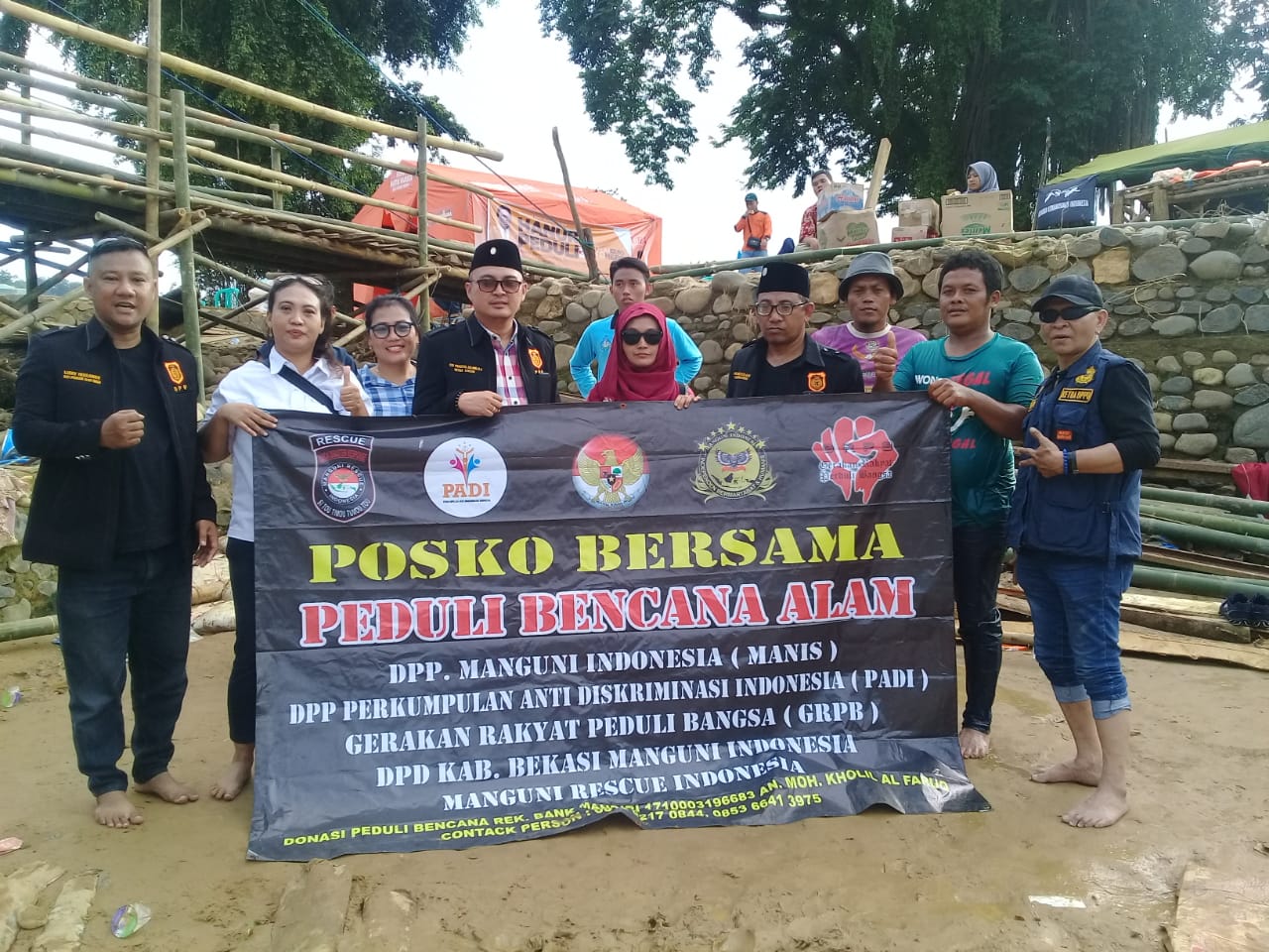 PADI Gelar Bakti Sosial Paska Banjir di SDN 1 Sukarame Lebak Banten