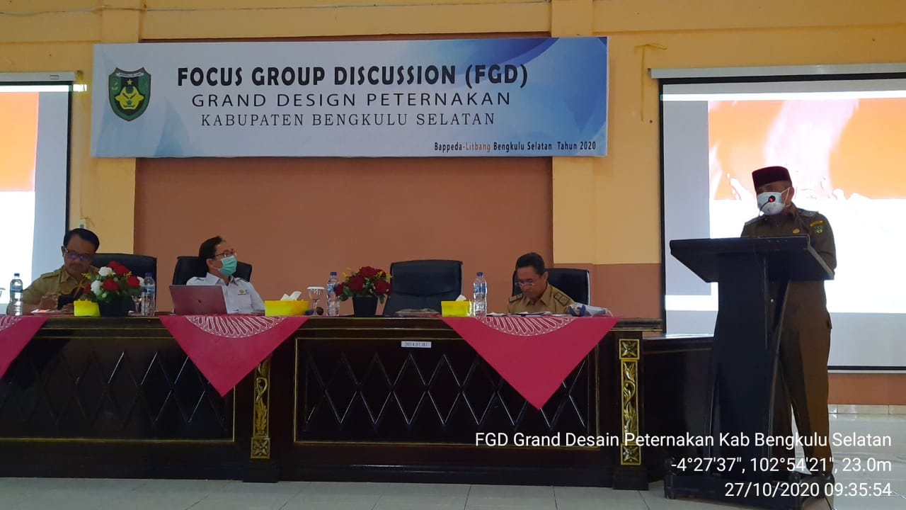 BPTP Rancang Grand Desain Pengembangan Peternakan Kabupaten Bengkulu Selatan