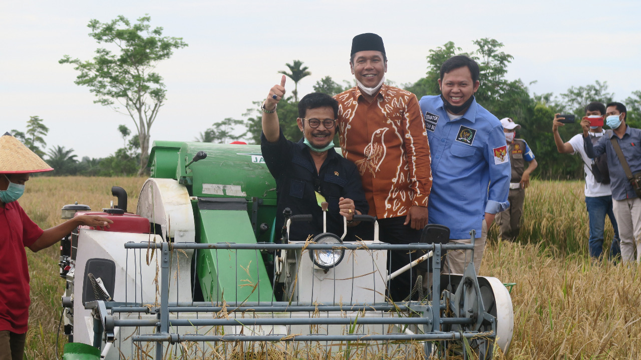 Kunjungan Kerja Menteri Pertanian SYL di Bengkulu