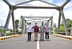 Jembatan Tanjung Agung Palik Bengkulu Utara Sudah Bisa Dinikmati Masyarakat