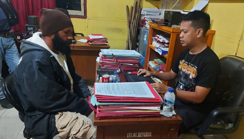 Sebar Ujaran Kebencian Satgas Nemangkawi Tangkap Ketua KNPB Merauke