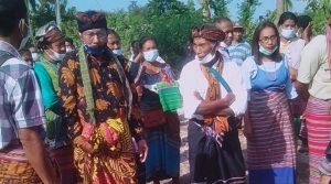 Silaturahmi Bupati Malaka dengan Warga Desa Motaulun
