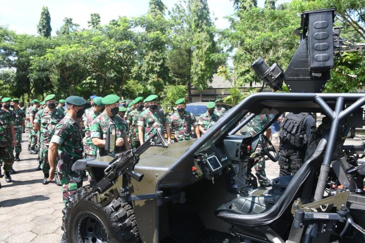 Pangdam IV/Diponegoro Pimpin Pelaksanaan Gelar dan Distribusi Rantis Pengadaan TNI AD