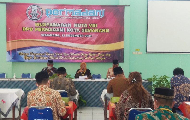 Muskot VIII Persaudaraan Masyarakat Budaya Nasional Indonesia DPD Kota Semarang Tetapkan Subardo Sebagai Ketua 