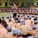 Kapolsek Sepatan : Sambangi Pelajar SMKN 2 Sepatan Kabupaten Tangerang Berikan Himbauan Kamtibmas
