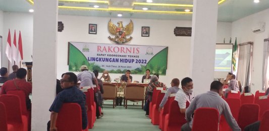 Rakor lingkungan Hidup 2022 Aceh diduga Ajang Bisnis