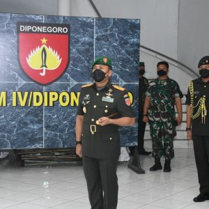 Pangdam IV/Diponegoro Pimpin Sertijab Pejabat Utama Dan Laporan Korp Raport Kenaikan Pangkat Pamen Kodam 