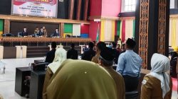 Wakil I Ketua DPRK Agara Memimpin Rapat Paripurna HUT Kabupaten Ke-48