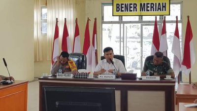 Pemda Bener Meriah dan Polres Adakan Rakor Persiapan Pelaksanaan Penanaman Pohon “Aceh Hijau”
