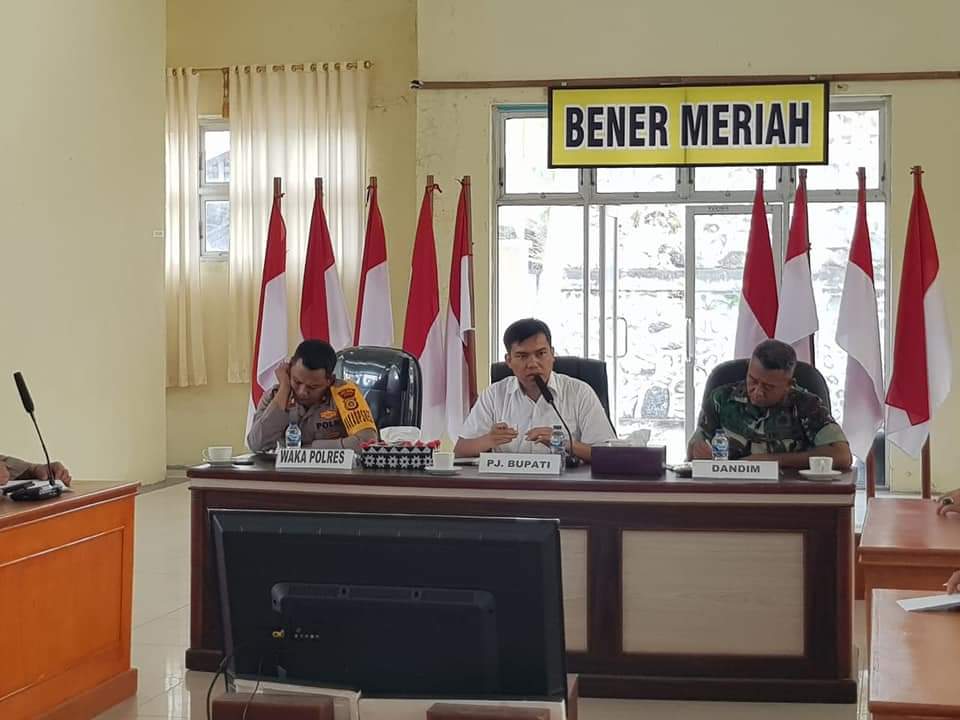 Pemda Bener Meriah dan Polres Adakan Rakor Persiapan Pelaksanaan Penanaman Pohon "Aceh Hijau"