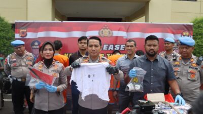 Polres Cianjur Tangkap 5 Pelaku Spesialis Pencurian Minimarket di Cianjur