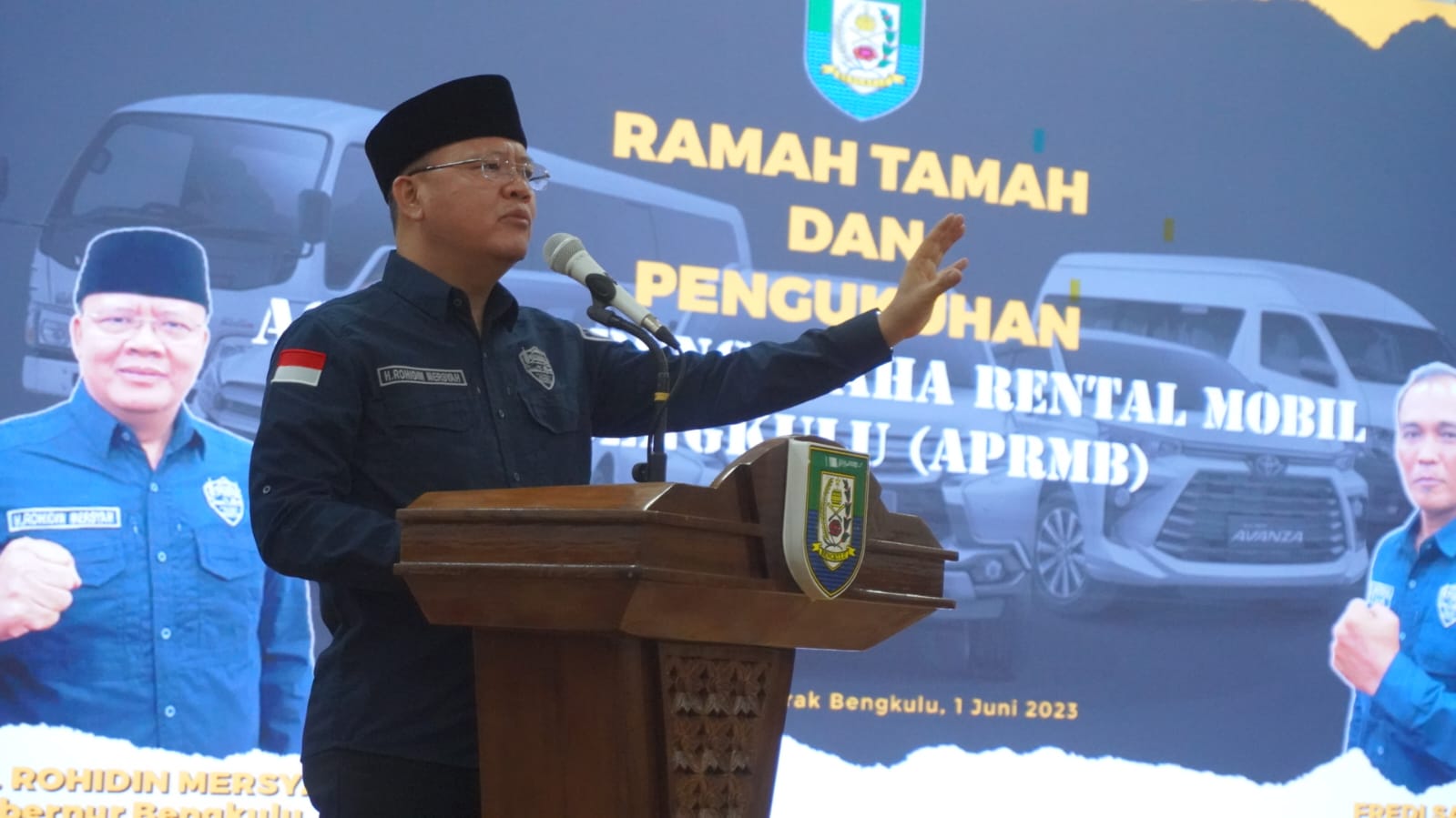 Berendo Informasi Bengkulu, Gubernur Rohidin Dorong Pelatihan Sikap dan Wawasan Para Sopir