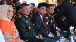Pangdam IV/Diponegoro Hadiri Upacara HUT Bhayangkara ke-77 di Lapangan Simpang Lima Semarang 