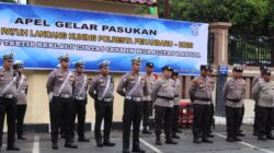 Kapolresta Pekanbaru Pimpin Apel Gelar Pasukan Operasi Patuh Lancang Kuning 2023