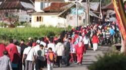 Ribuan Masyarakat Agam Ikuti Jalan Santai Pesta Rakyat Sajuta Janjang Lereng Singgalang