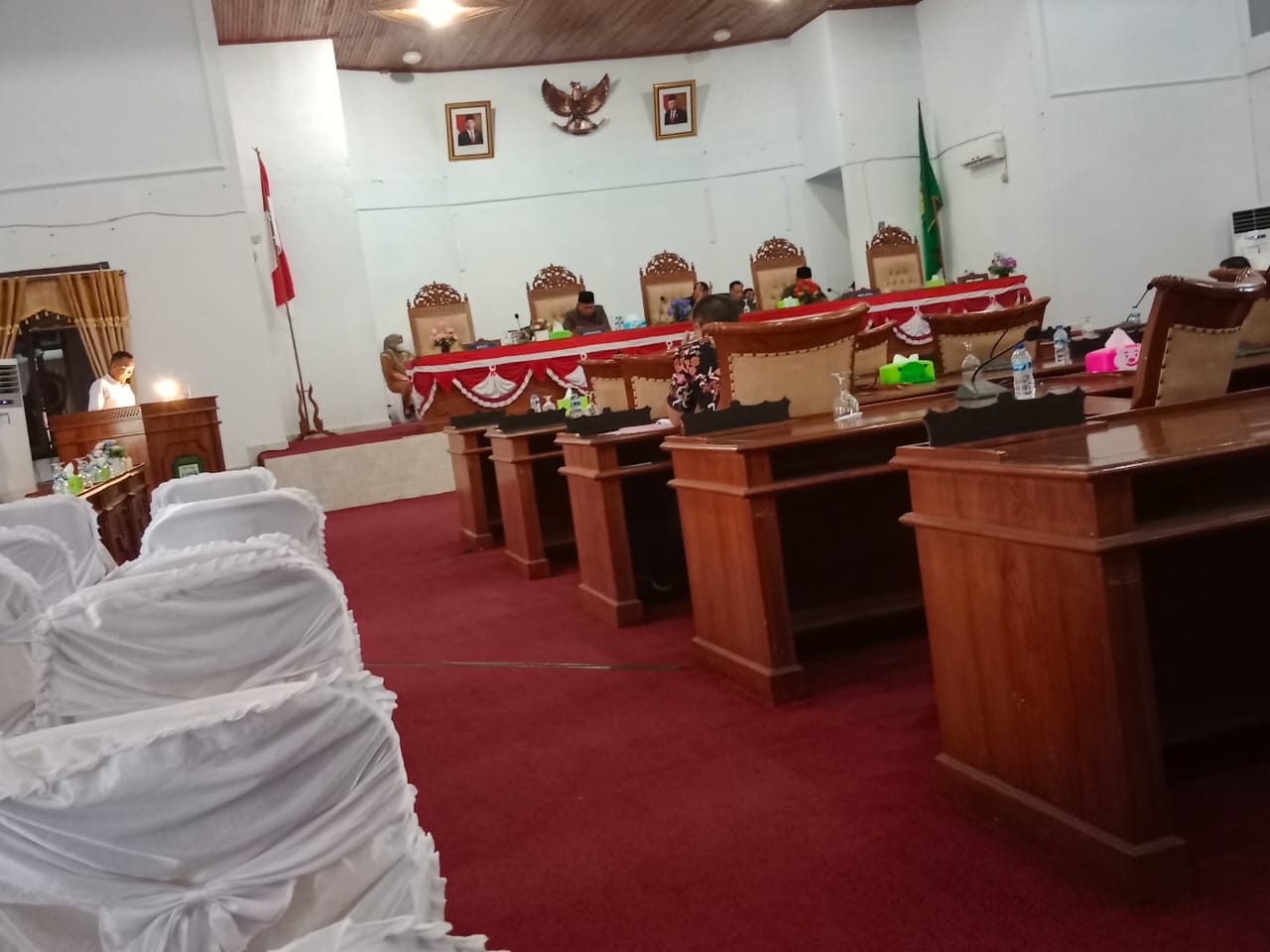 Paripurna DPRD Seluma Dengan Agenda Pandangan Umum Fraksi Terhadap Raperda APBD Tahun 2022