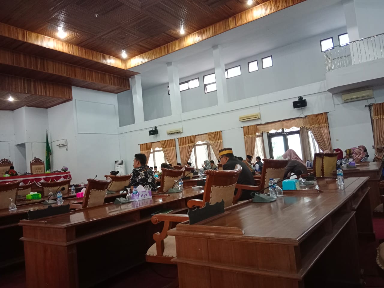 Paripurna DPRD Seluma Dengan Agenda Pandangan Umum Fraksi Terhadap Raperda APBD Tahun 2022