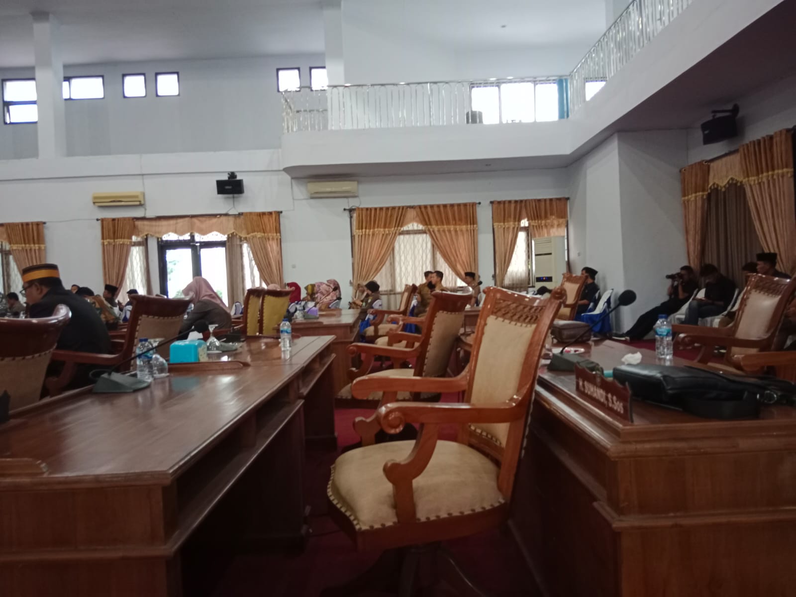 Paripurna DPRD Seluma Dengan Agenda Pandangan Umum Fraksi Terhadap Raperda APBD Tahun 2022