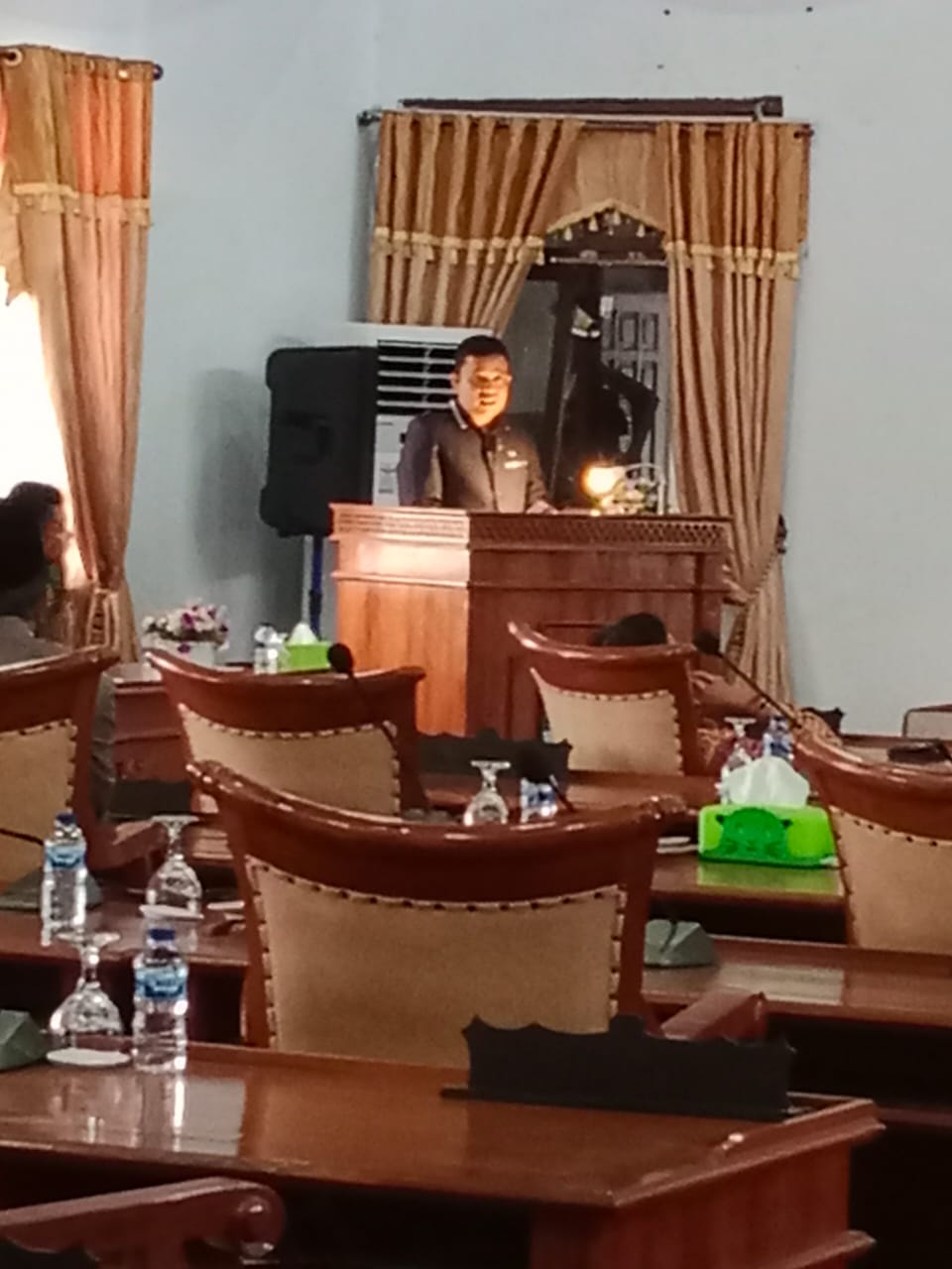 Paripurna DPRD Seluma Dengan Agenda Pandangan Umum Fraksi Terhadap Raperda APBD Tahun 2022