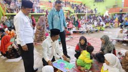Ribuan Anak Ikuti Lomba Keahlian Mewarna Tingkat TK se Kabupaten Pasaman