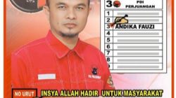 Menuju DPRD Padang Pariaman, Bersama PDI Perjuangan Andika Fauzi Siap Perjuangkan Aspirasi Rakyat   
