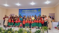 TK, KB, Daycare Yayasan Sang Timur Rayakan Syukuran Natal Dan Tahun Baru