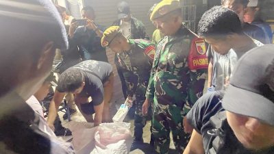 Satgas Pamtas RI-Malaysia Yonarhanud 8/MBC Berhasil Gagalkan Penyelundupan Sabu 10,4 Kilogram di Nunukan