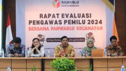 Bawaslu Kota Semarang Gelar Rapat Evaluasi SDM Pengawas Pemilu