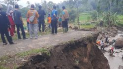 Good Job..!! BPBD dan Dinas PU Kabupaten Brebes Tinjau Lokasi Bencana Alam