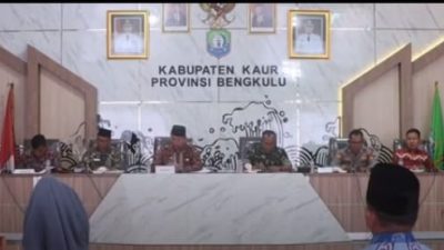 Menyongsong HUT Kabupaten ke-21 Pemkab Kaur Gelar Rapat Panitia