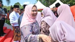 Bupati Bengkalis Lepas Keberangkatan Kafilah MTQ Ke-42 Provinsi Riau